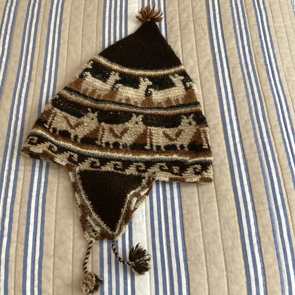 Alpaca wool hat